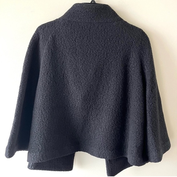 Ann Taylor Black Wool Bolero/Cape Jacket. Size Medium. Excellent  condition - Picture 7 of 12